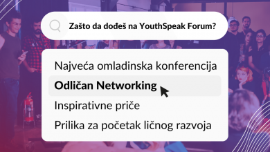 Photo of “YouthSpeak Forum” 6. juna u Sarajevu