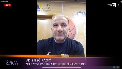 Photo of Novi selektor košarkaške reprezentacije Adis Bećiragić za TVSA: Čeka nas težak posao, ali nadam se da ćemo postići maksimum
