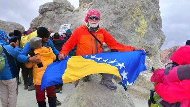 Photo of Međunarodna ekspedicija na vrhu Irana, Mustafa Ćutahija jedini iz Bosne i Hercegovine