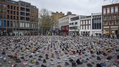 Photo of Holandija: U Utrehtu izloženo 14.000 dječijih cipela koje simboliziraju ubijenu djecu u Palestini