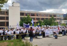 Photo of U Sarajevu je održana protestna šetnja članova Sindikata metalaca Federacije BiH
