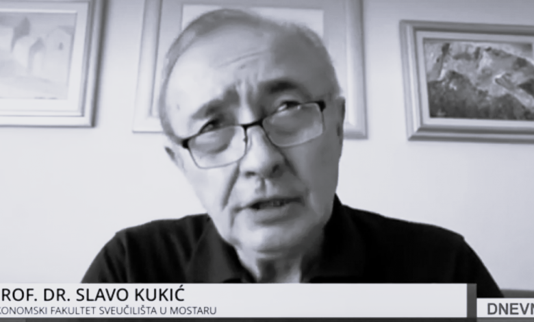 Farewell to a Brilliant Mind: Renowned Academician Slavo Kukić Laid to Rest in Hometown of Vinjani