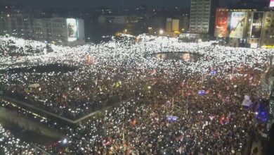 Photo of MUP Srbije: Na svim lokacijama u Beogradu bilo oko 107.000 sudionika prosvjeda