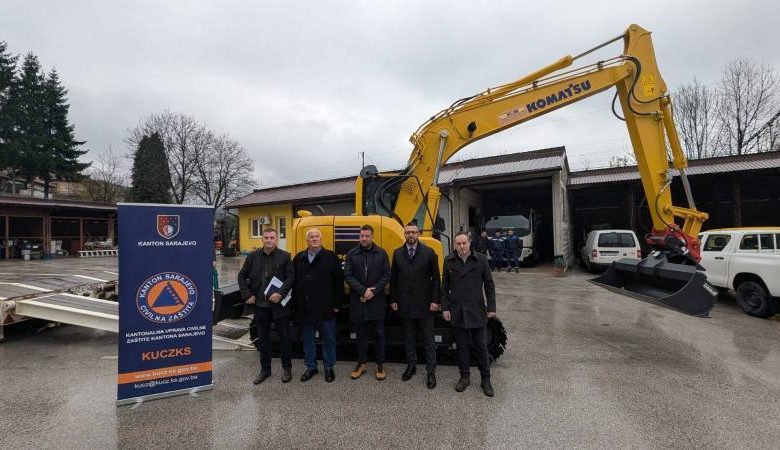 Uručena nova radna mašina Općinskoj službi civilne zaštite