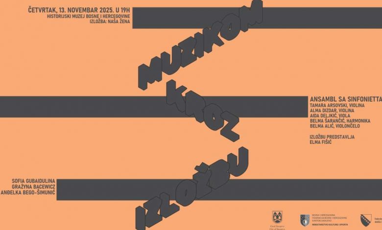 Muzikom kroz izložbu – Dijalog slike i zvuka o ženskoj snazi i stvaralaštvu